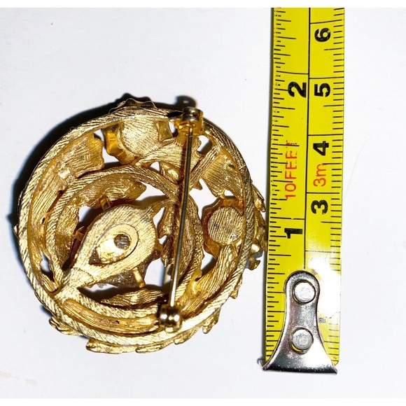 Vintage Brooch with Stones - Picture 5 of 5